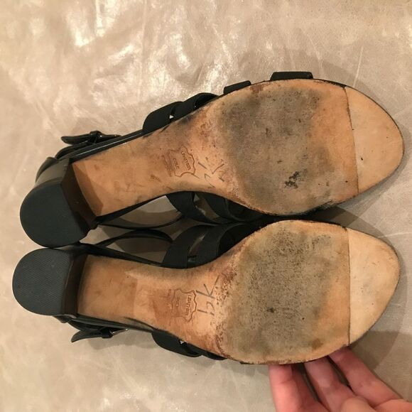 Weitzman Gladiator Elastic Strappy Sandals 7.5M - Picture 6 of 11